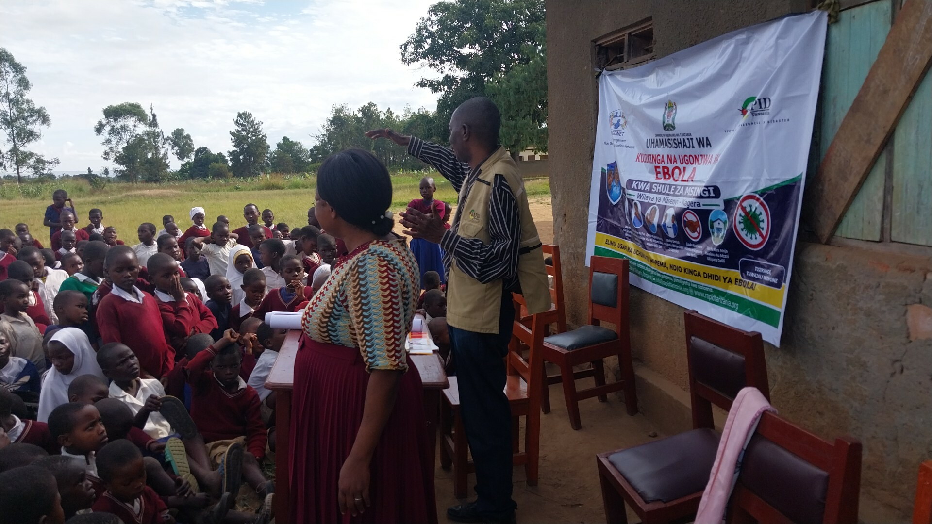 EBOLA Outbreak Awareness Campaign in Misenyi District Primary Schools Kagera Region